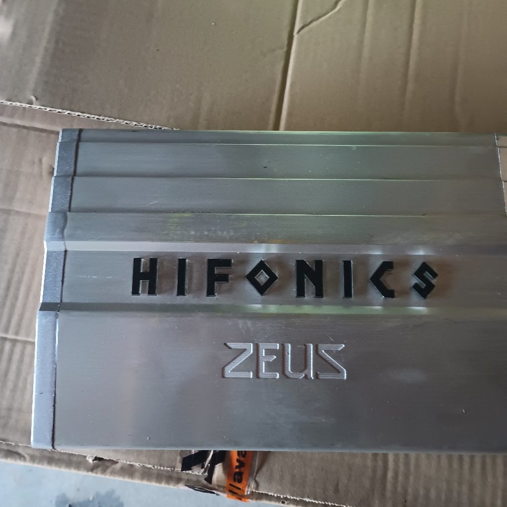 Used car audio amplifiers